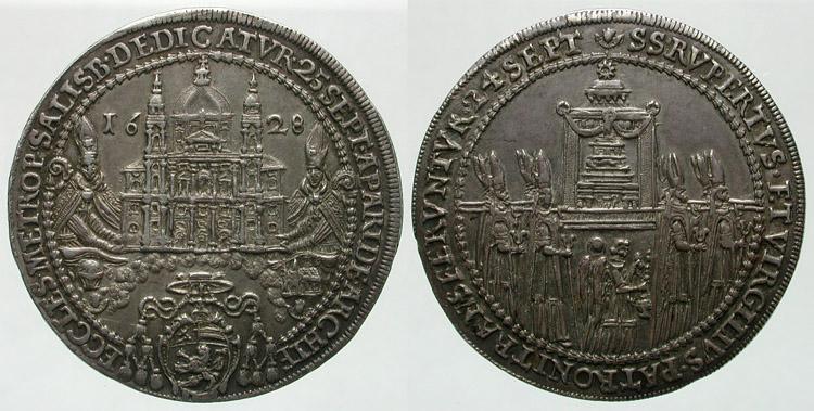Foto Salzburg, Erzbistum 1/2 Taler 1628