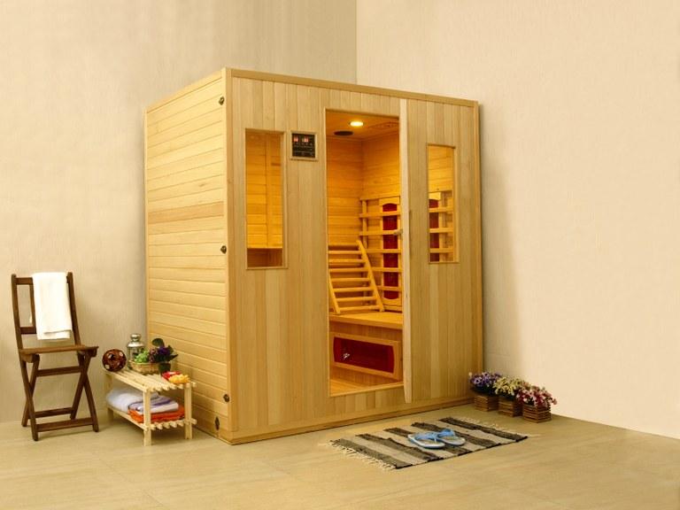 Foto sauna stockholm para 4 personas ( madera de pino canadiense de gran