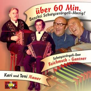 Foto Schwyzerörgeli-Duo Reichmuth-G: Über 60 Min.Beschti Schwyzerö CD