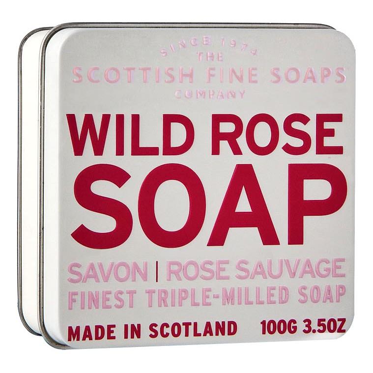 Foto Scottish Fine Soaps Wild Rose Soap Tin