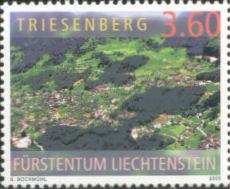 Foto Sello de Liechtenstein 1310 Liechtenstein desde un avión II