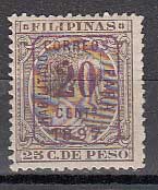 Foto Sellos Dependencias Postales Filipinas Sueltos 1898 N 0130J