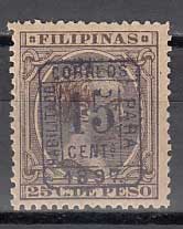 Foto Sellos Dependencias Postales Filipinas Variedades 1898 N 0130J