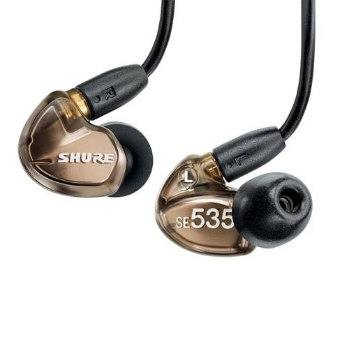 Foto Shure SE535-V sonido aislamiento auriculares con Cable desmontable (bronce metálico)