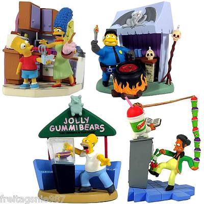 Foto Simpsons Bust-ups Series 2 Complete Set Of 4 By Gentle Giant