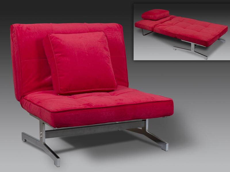 Foto Sofa cama rojo (2p)