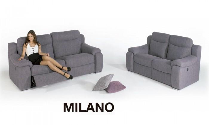 Foto Sofa de tela rustika/visual milano relax de oluxen