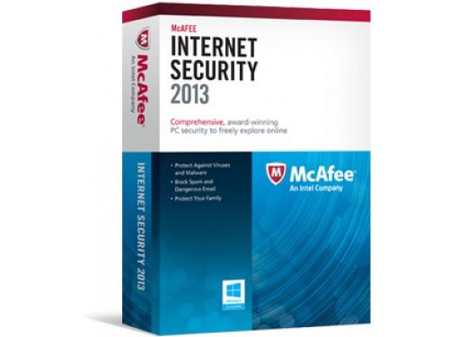 Foto Software de seguridad antivirus mcafee int.sec. 2013 3l