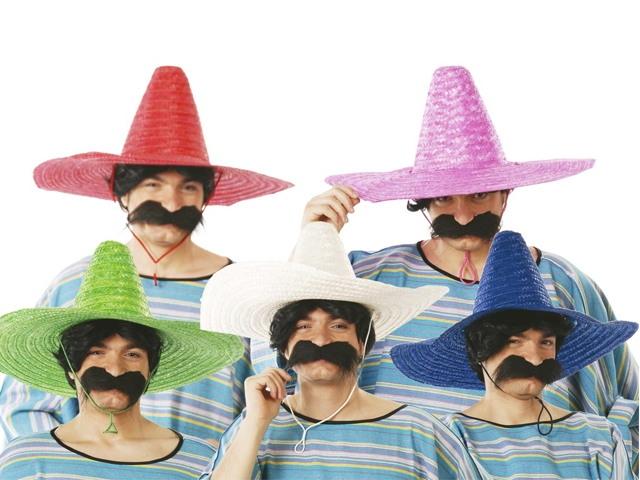 Foto Sombrero mejicano colores accesorio disfraz