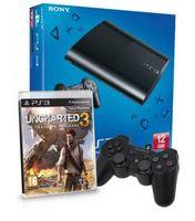 Foto sony 12gb, playstation 3 + uncharted 3: drake's deception