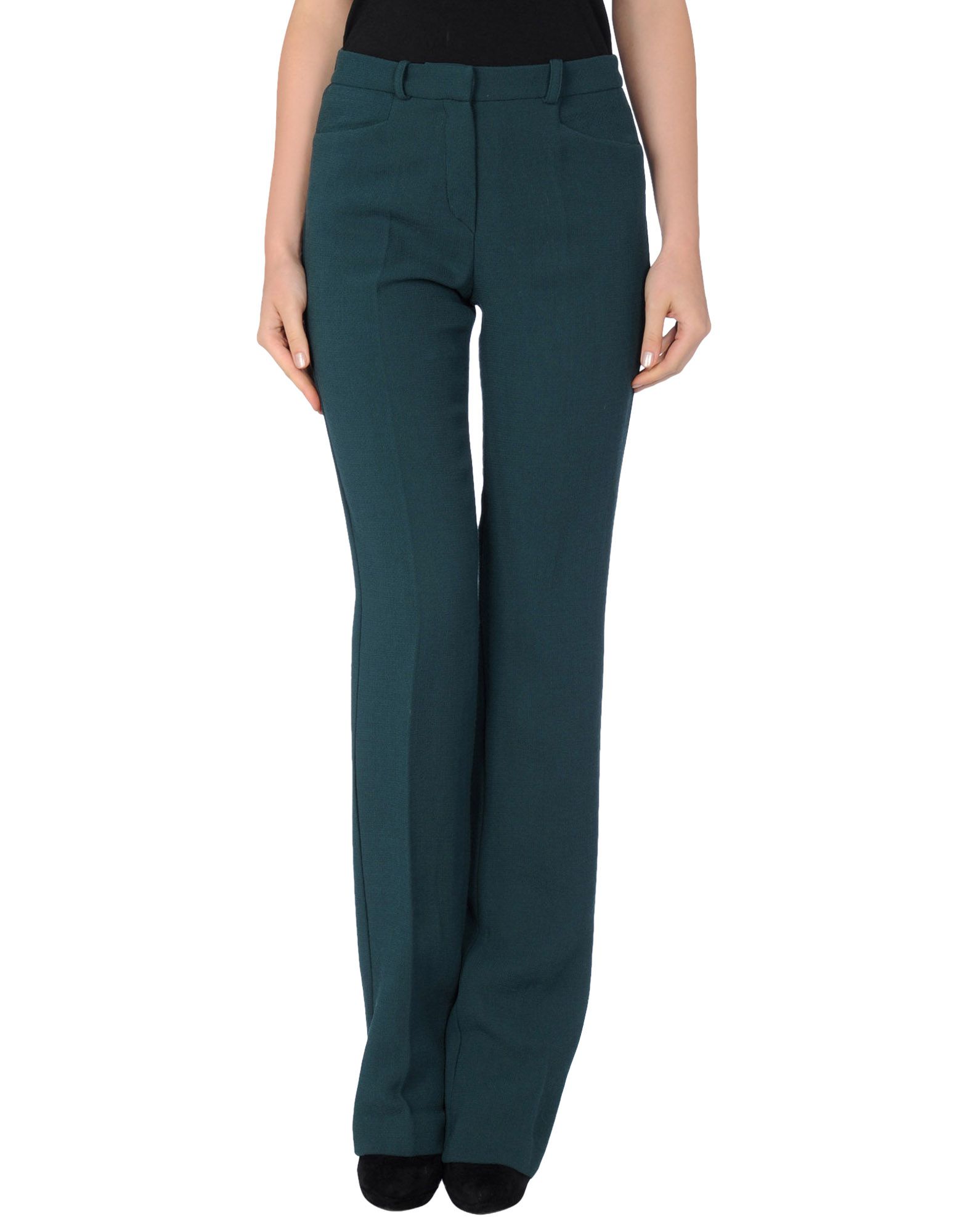 Foto Space Style Concept Pantalones Mujer Verde oscuro