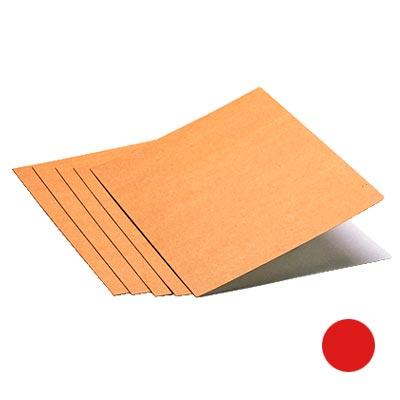Foto Subcarpetas cartulina color rojo formato folio Unisystem (50 ud)