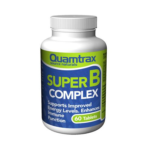 Foto Super B Complex - 60 tabs - QUAMTRAX