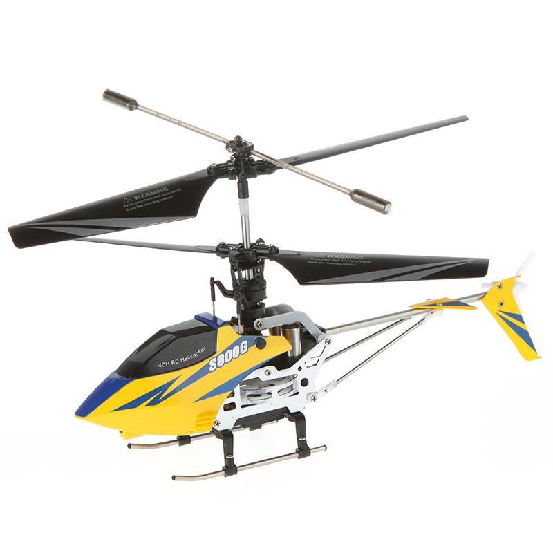 Foto Syma S800G 4CH Infrared RC Helicopter 3D Full Function Gyro Yellow
