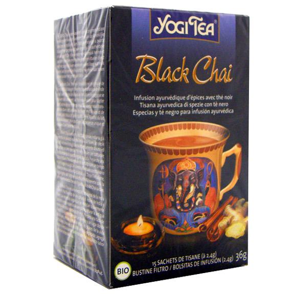 Foto Te Negro (Black Chai) BIO, 15 bolsitas - Yogi tea
