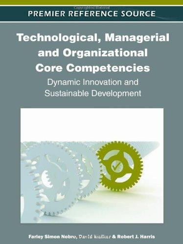 Foto Technological, Managerial And Organizational Core Competencies: Dynamic Innovation And Sustainable Development