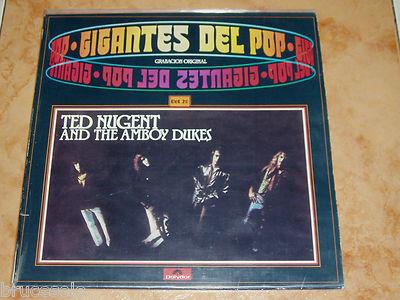 Foto Ted Nugent And The Amboy Dukes Lp Spanish Only Cover Polydor 1981-iron Maiden