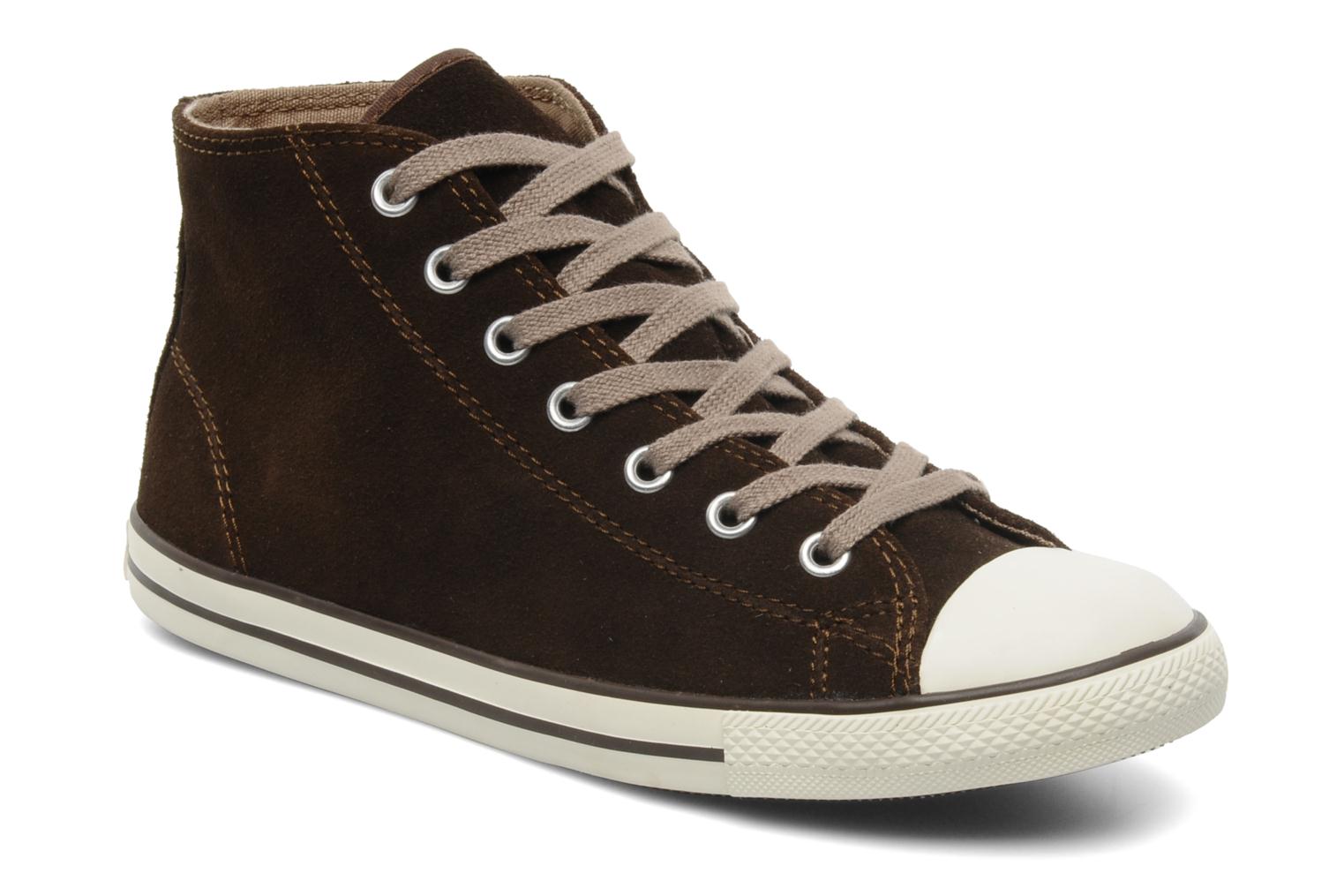 Foto Tenis moda Converse All Star Dainty Suede Mid Mujer