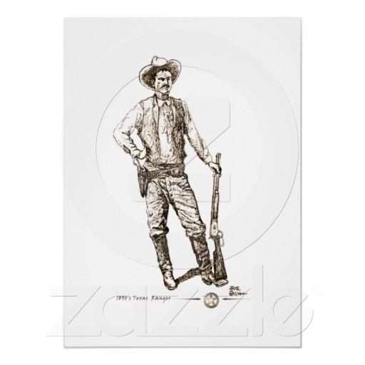 Foto Texas Rangers de los 1890's Posters