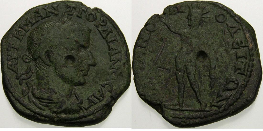 Foto Thrakien, Hadrianopolis Mittelbronze 238-244 n Chr
