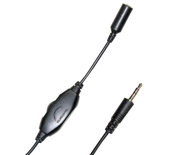 Foto Tikoo Cable audio estéreo con control volumen - 3 m