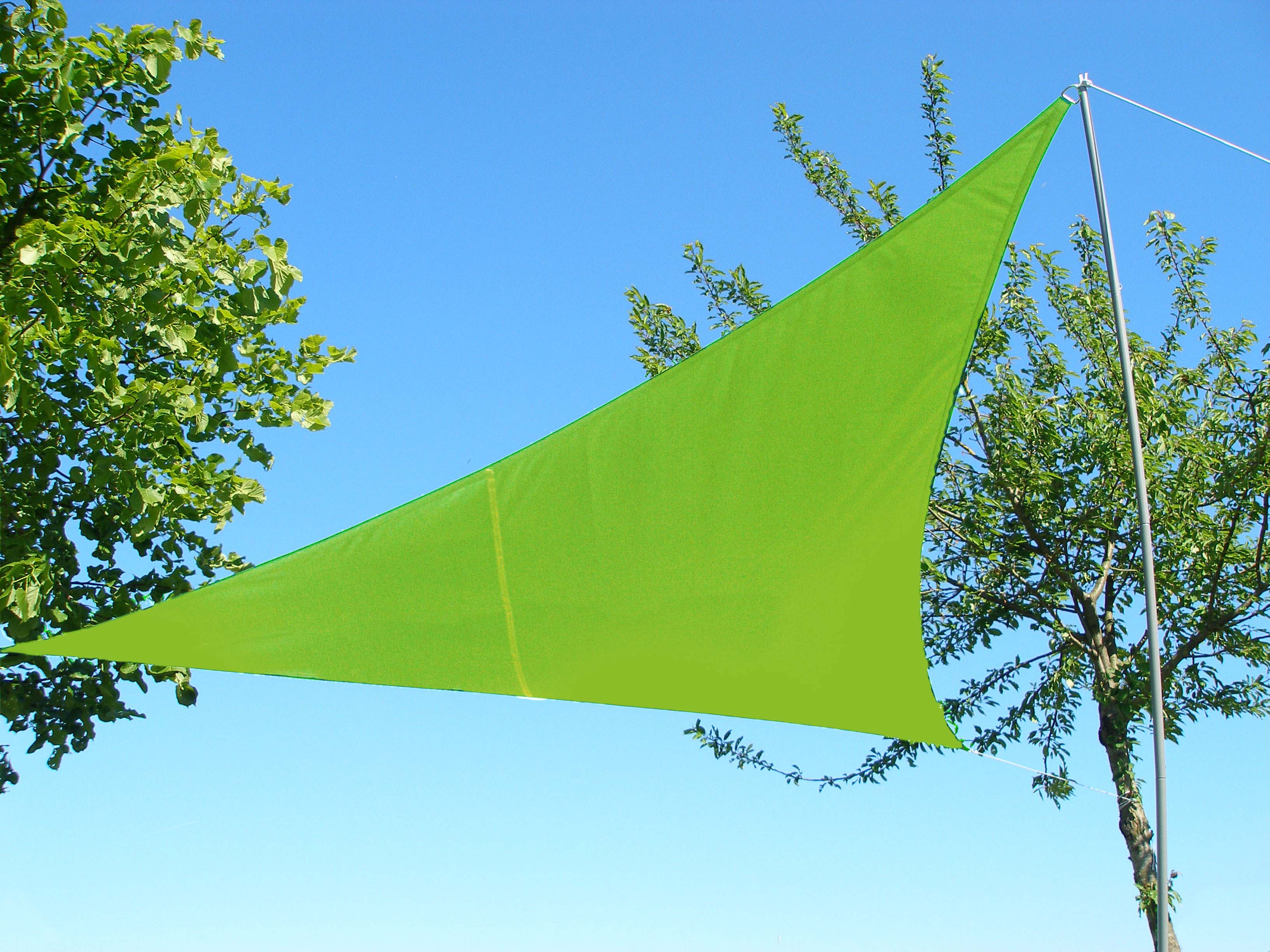 Foto Toldos Vela Kookaburra Verde Lima Triangular 3.6m (Impermeable)