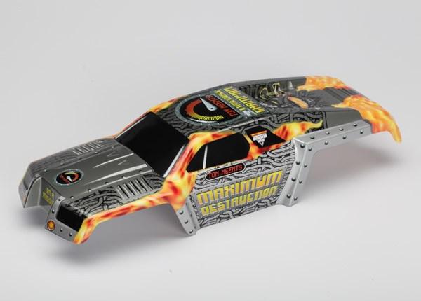 Foto Traxxas 3682 Body, Maximum Destruction, Officially Licensed Monster Jam replica (painted, decals applied) Para RC Modelos Coches