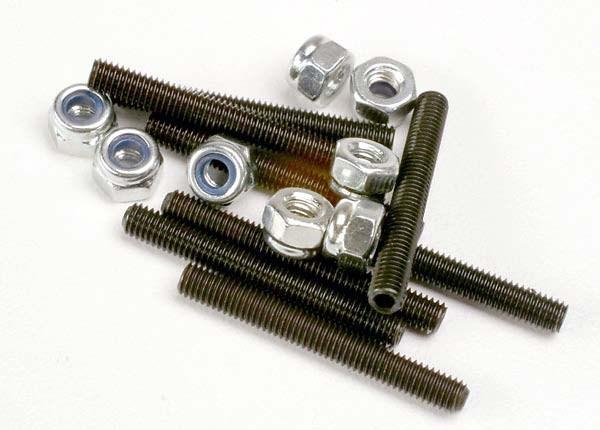 Foto Traxxas 3962 Set (grub) screws, 3x25mm (8)/ 3mm nylon locknuts (8) para RC Modelos