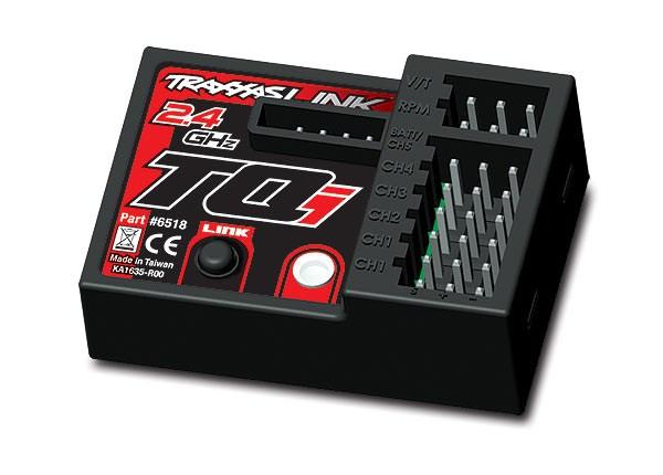 Foto Traxxas 6518 Receiver, micro, TQi 2.4GHz with telemetry (5-channel)