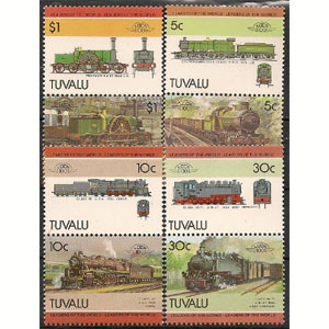 Foto Trenes. Tuvalu (nº cat. yvert 299/06)