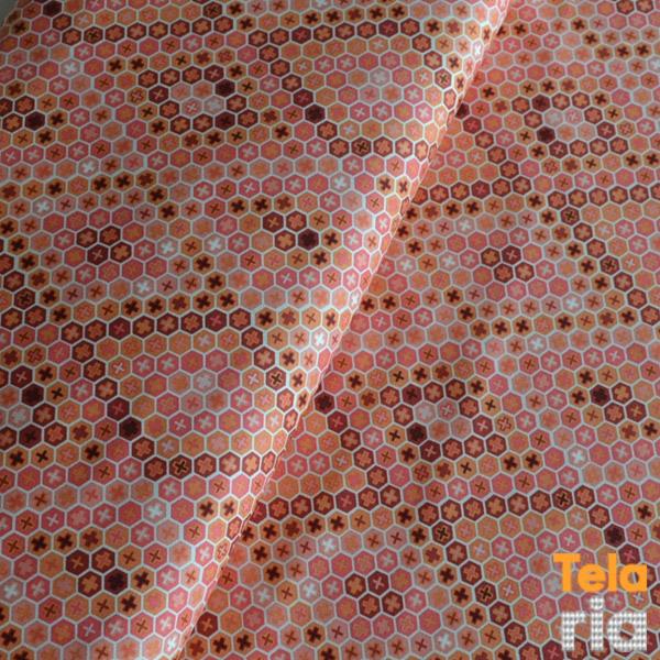 Foto Tula Pink, Tortoise Shell color Coral