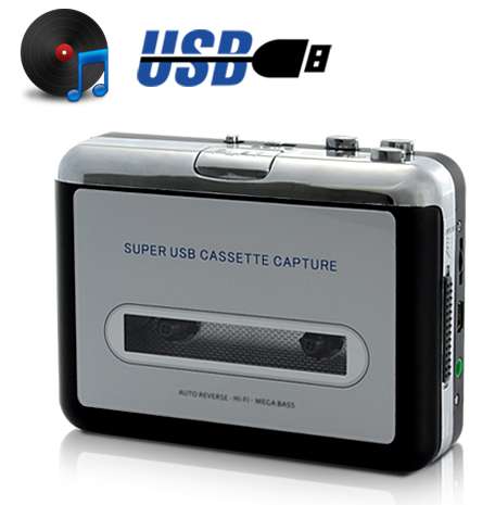 Foto Unotec Safty Conversor Cintas Cassette USB
