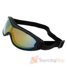 Foto Vail jaguar snowboard skate gafas deportivas de esquí gafas (cuadro negro + color de la lente con recubrimiento)-nv122