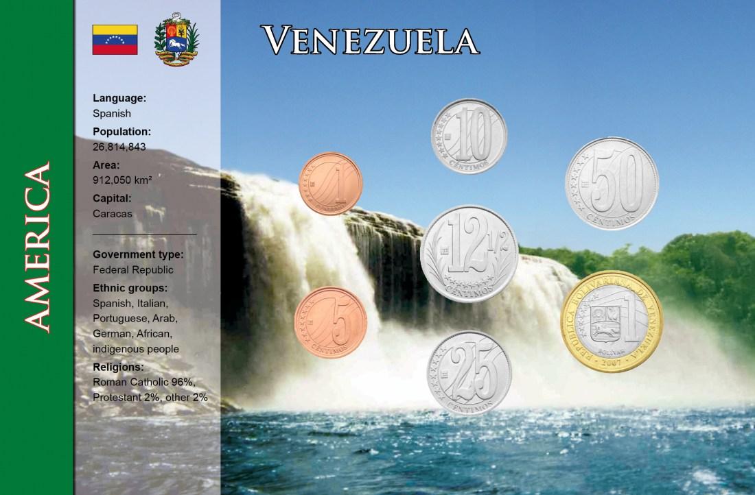 Foto Venezuela 103 1/2 Centavos / 1 Bolivar Fuerte 2007-