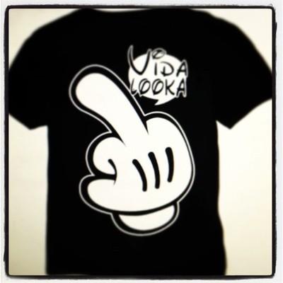 Foto Vida Looka - T-shirt/camiseta - Negra/black - Size M To Xl - Vidalooka