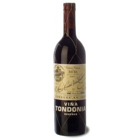 Foto Vino tinto reserva Viña Tondonia 2001, D.O. Rioja