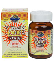 Foto Vitamin Code® Raw D3 60 Cápsulas