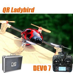 Foto Walkera QR ladybird con DEVO 7 7 CH RC Quadricóptero 2.4 GHz RTF...
