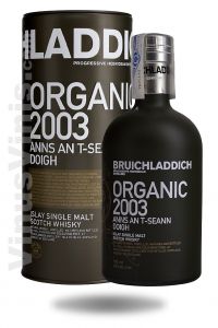 Foto Whisky Bruichladdich Organic 2003