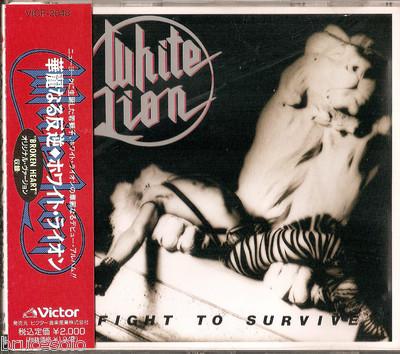 Foto White Lion Cd Fight To Survive Japan/obi  Vicp-2048-motley Crue-dokken-ratt-wasp