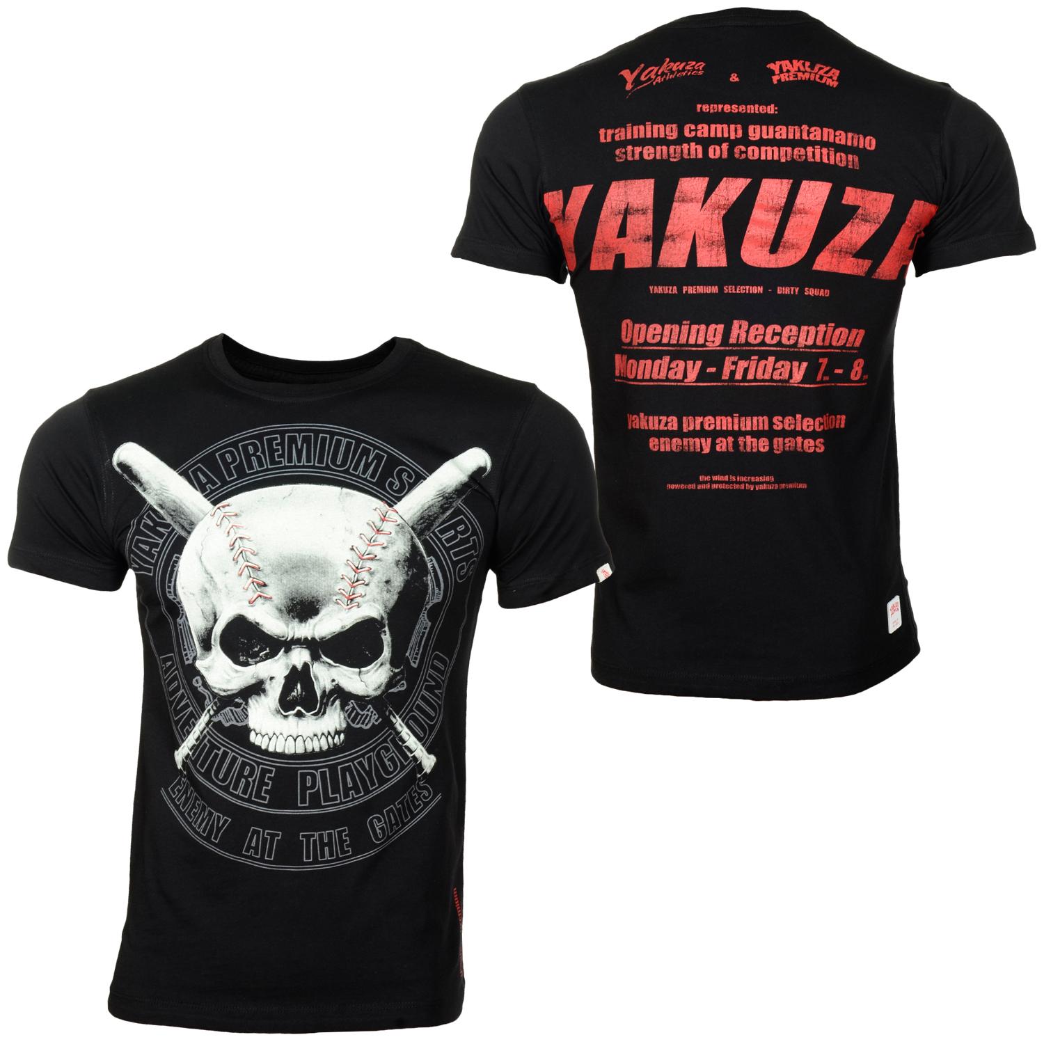 Foto Yakuza Training Camp Guantanamo T-shirt Negro