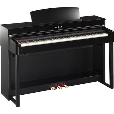 Foto Yamaha CLP470PE Clavinova Digital Piano, Polished Ebony