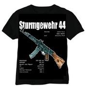 Foto 078 camiseta de hombre curiosa sturmgewehr-44 (negro; m, l, xl, xxl) foto 135729