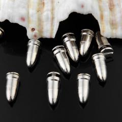 Foto 10 x remaches tachuelas metal bala punk para bolso 8*16mm foto 384978