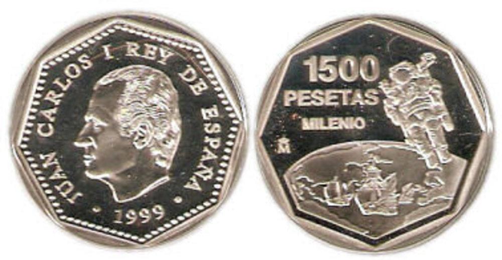 Foto 1500 pesetas. Milenio. Descubrimientos foto 880950