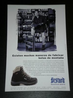 Foto 2000 - Bestard Shoes Mountain Boots Ad Publicite Anuncio - Spanish - 0296 foto 303812