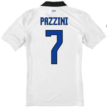 Foto 2011-12 Inter Milan Nike Away Shirt (Pazzini 7) foto 821717