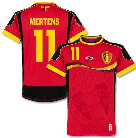 Foto 2012-13 Belgium Home Shirt (Mertens 11) foto 637969