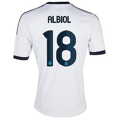 Foto 2012-13 Real Madrid Home Shirt (Albiol 18) - Kids foto 585566