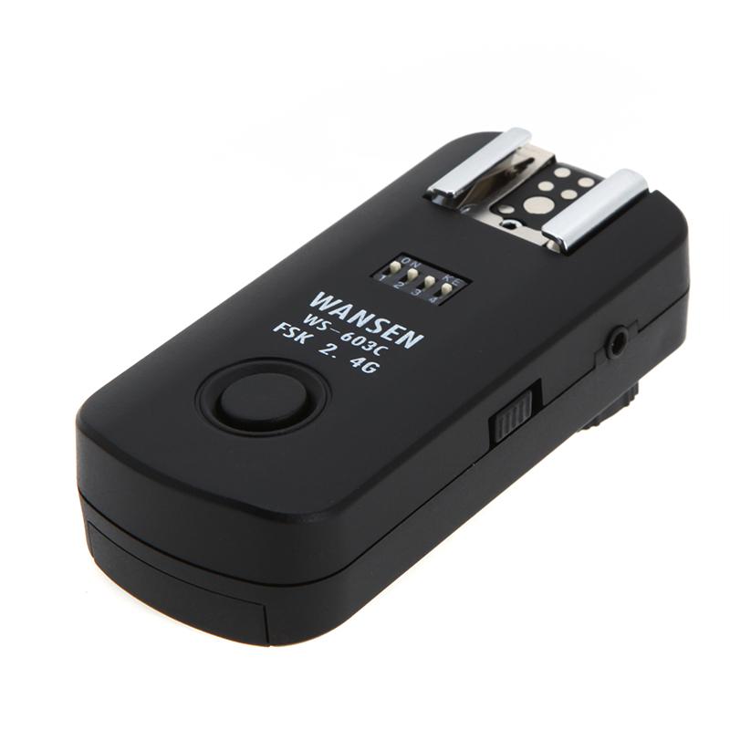 Foto 2.4Ghz 16 Channels Wireless Flash Trigger Synchronized Shutter Release Remote Control Transceiver for Canon WS-603C foto 474200